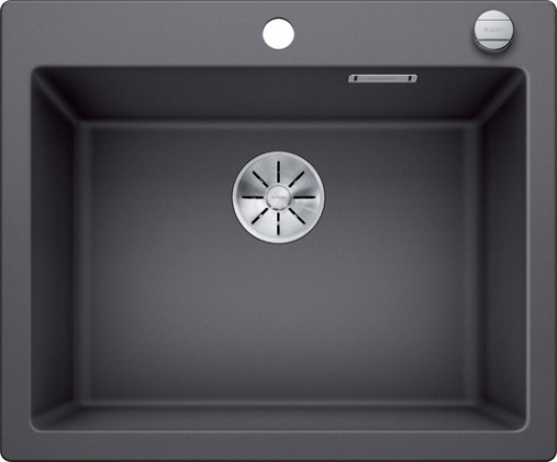 BLANCO 523687 Dřez Pleon 6 InFino s excentrem Silgranit PuraDur šedá skála
