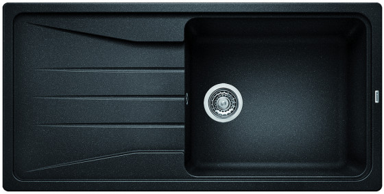 BLANCO 525977 Dřez Sona XL 6 S bez excentru Silgranit PuraDur černá