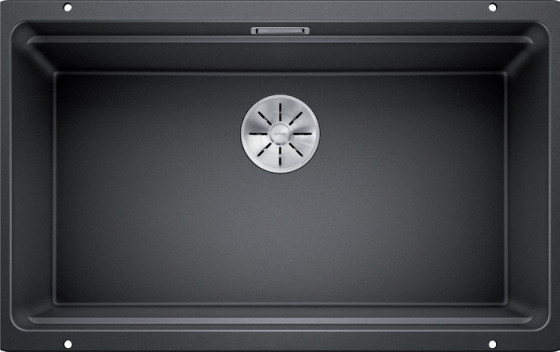 BLANCO 525891 Dřez Etagon 700-U InFino bez excentru Silgranit černá