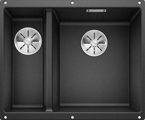 BLANCO 525986 Dřez Subline 340/160-U InFino manuál Silgranit PuraDur černá