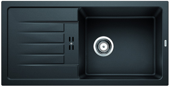 BLANCO 526082 Dřez Favum XL 6 S bez excentru Silgranit černá