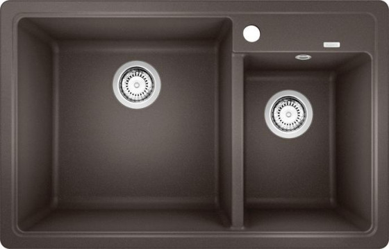 BLANCO 526229 Dřez Legra 8 bez excentru Silgranit kávová