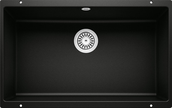 BLANCO 526099 Dřez Rotan 700-U bez excentru černá