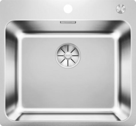 BLANCO 526124 Dřez Solis 500 IF/A InFino s PushControl nerez kartáčovaná