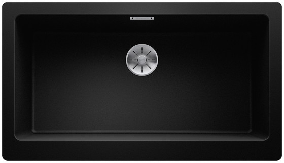 BLANCO 526110 Dřez Vintera XL 9-UF bez excentru Silgranit černá