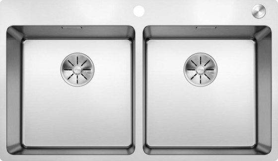 BLANCO 525249 Dřez Andano 400/400-IF/A InFino PushControl nerez hedvábná lesklá