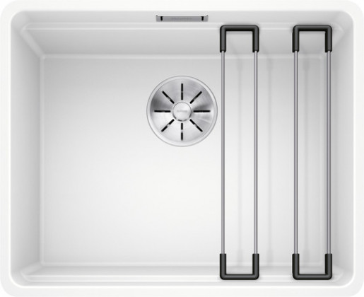 BLANCO 526346 Dřez Etagon 500-F InFino bez excentru Silgranit bílá