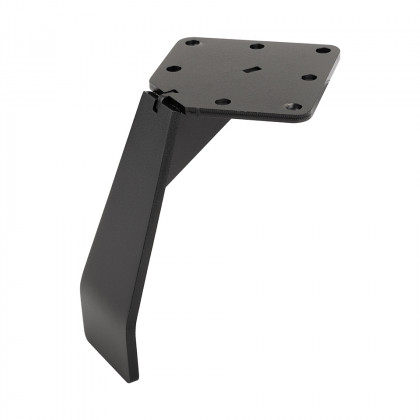 MILADESIGN ET N13050 zkosená nábytková noha Etéro černá