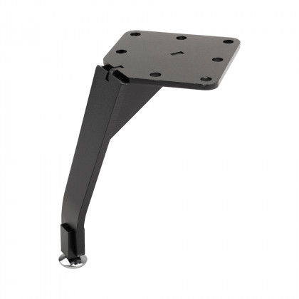 MILADESIGN ET N13026 zkosená nábytková noha Etéro antracit