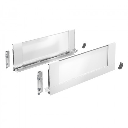 HETTICH 9257184 AvanTech You sada držáků pro individuální materiál 187/550 bílá