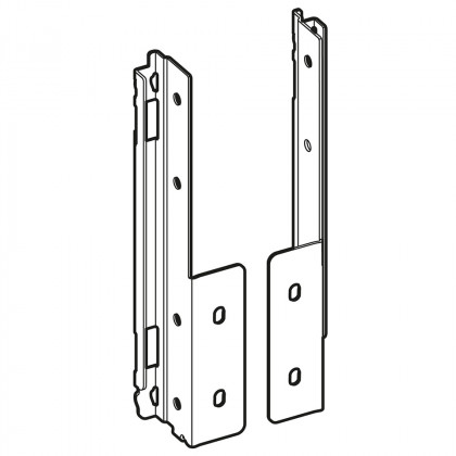 HETTICH 9257694 AvanTech YOU držák zad 187, levá, antracit