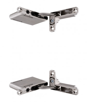 FURNITAL závěs zafrézovaný, niklovaný, bez pružiny, pravý