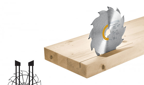 FESTOOL 496301 Pilový kotouč do okružních pil HW 160x2,2x20 PW12 WOOD RIP CUT