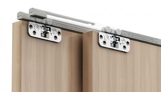 TERNO Living Top sada kování pro vložené dřevěné dveře bez tlumení 15kg