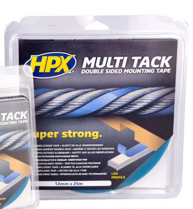 StrongLumio lepící páska oboustranná 12mm super silná pro LED profily 25m