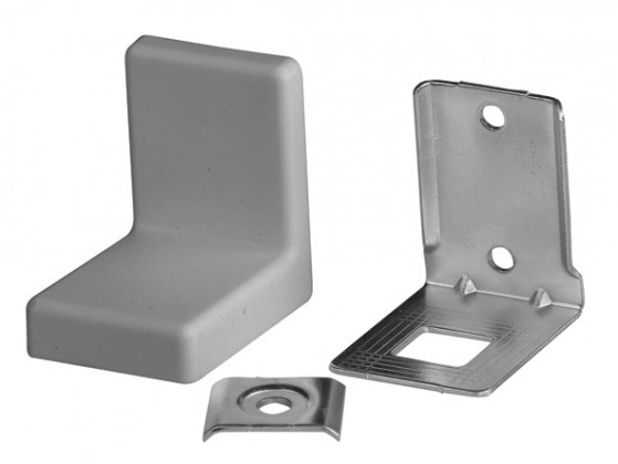 STRONG Bystrica závěsné kování světle šedá