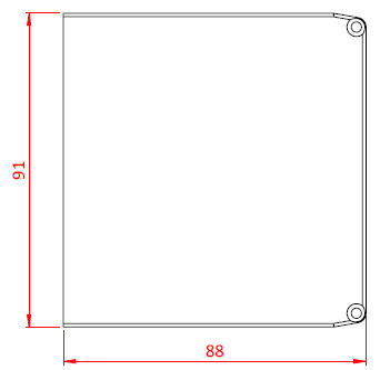TERNO boční krytka art. 1697/A