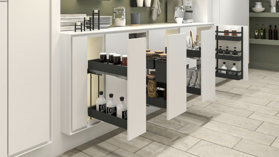 KES 002142 K-Line, boční koš, 300mm, antracit