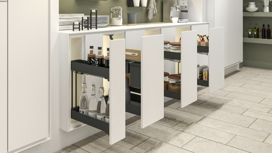 KES 002140 K-Line, boční koš, 150mm, 90° 3D, antracit