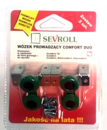 SEVROLL 10203 Comfort horní vozík 18mm - 2ks