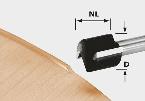 FESTOOL 491666 Lícovací fréza HW D 19/16 S8 OFK 700