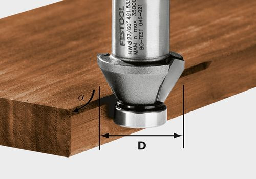 FESTOOL 490091 Fazetovací fréza HW 30°-OFK 500