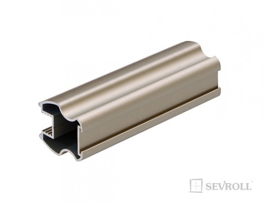 SEVROLL 02283 Gemini úchytová lišta 10mm 2,7m oliva