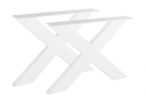 STRONG stolová podnož X 420x580 bílá