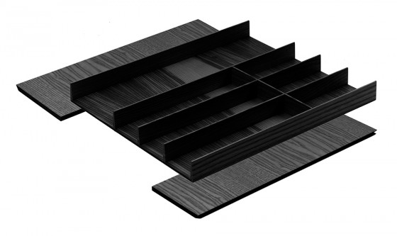 KES 009202 LiniQ příborník sada 385-610x472mm černá