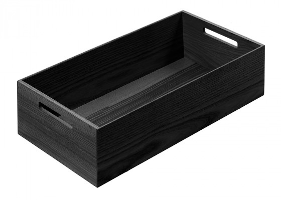 KES 009171 LiniQ krabička obdelník s úchyty 236x472mm černá