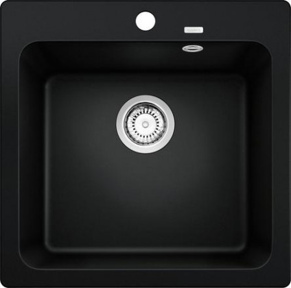 BLANCO 526578 Dřez Naya 5 bez excentru Silgranit černá