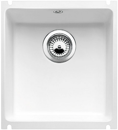 BLANCO 516035 Dřez Subline 375-U keramika PuraPlus bez táhla zářivě bílá