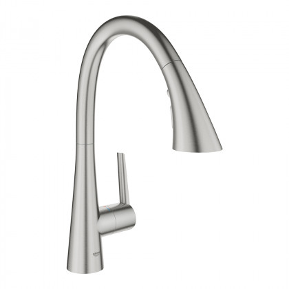 GROHE 30440DC0 Baterie SCALA C-výpusť s vytah. sprchou se 3 proudy supersteel
