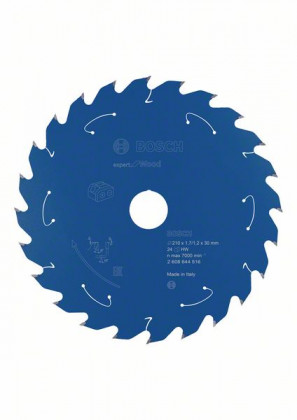 BOSCH 2608644516 Pilový kotouč Expert for Wood pro AKU pily 210×1,7/1,2×30mm, 24