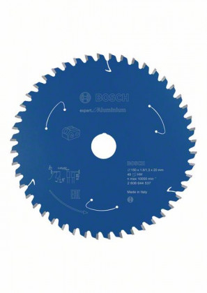 BOSCH 2608644537 Pilový kotouč Expert for Aluminium - AKU pily 150×1,8×20mm, 48