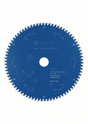 BOSCH 2608644553 Pilový kotouč Expert for LaminatedPanel - AKU 254×2,6×30mm, 78