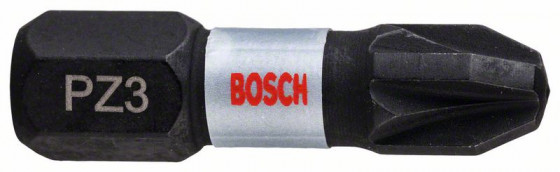 BOSCH 2608522402 Šroubovací bity Impact Control PZ3, 2 ks