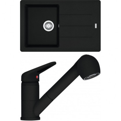 FRANKE Set G57MČ BFG 611-78 černá matná + FC 9547.901