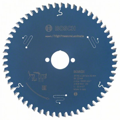 BOSCH 2608644135 Pilový kotouč Expert for High Pressure Laminate 190 x 30 mm, 56