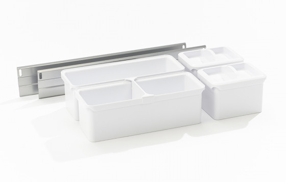 KES 005275 Dispensa/Comfort II YouboXx-Set 3 stříbrná/bílá