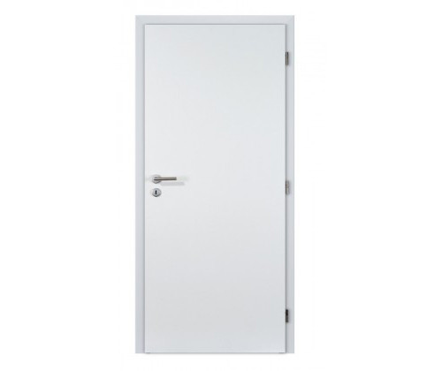 DVEŘE BÍLÉ 80 2/3 L kašírované s oblou hranou, voština