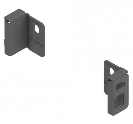 BLUM ZB4N000S Merivobox, držáky zad N, tmavě šedá OG