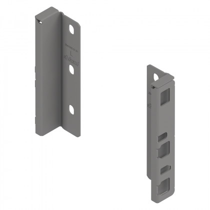 BLUM ZB4K000S Merivobox, držáky zad K, světle šedá IG