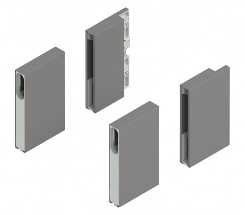 BLUM ZL4M00808 Merivobox, boxcover E pro výplň, světle šedá IG