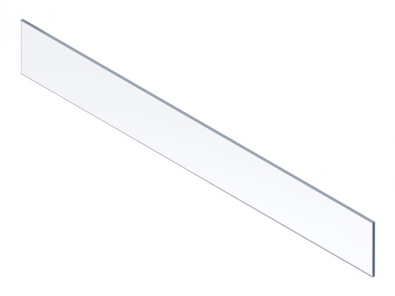 BLUM ZE4H1058G Merivobox, přední sklo vysoké, KB1200 bok 18/19 mm, čiré