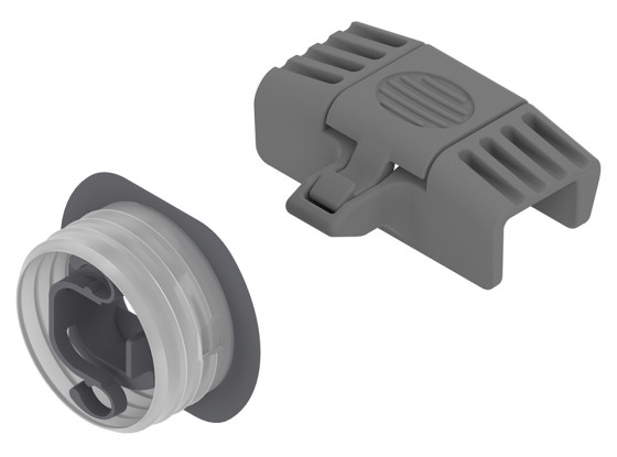 BLUM ZI7.0M07 Merivobox, unašeč vnitřní zásuvky, světle šedá IG