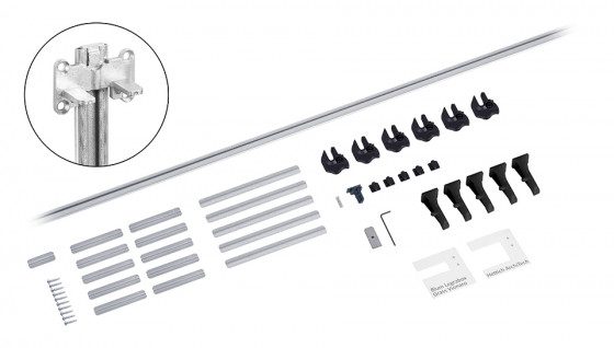 LEHMANN Centrální zámková tyč SVS3 - univerzální paket