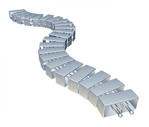 BACHMANN 930.059 kabelový organizér Cube stříbrná