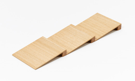 KES 009168 LiniQ šikmý vklad na kořenky 137x472 světlý dub