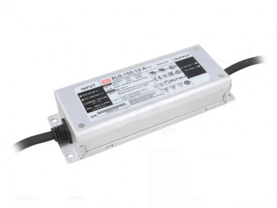 MEAN WELL napájecí zdroj XLG-150-12-A, 12V, 150W, IP67